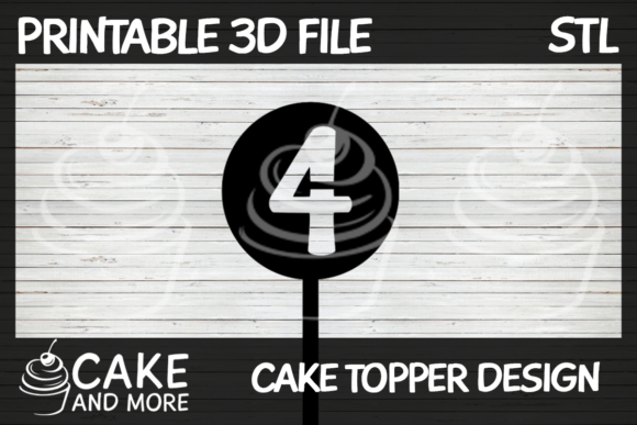 Customizing Celebrations with a Number 4 Cake Topper