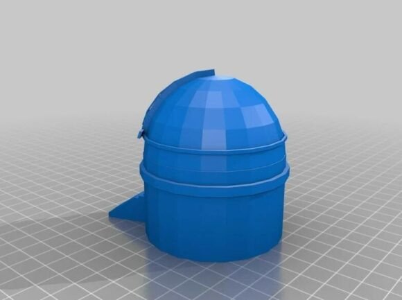 Discover the Iconic Palomar Observatory in Miniature 3D Form