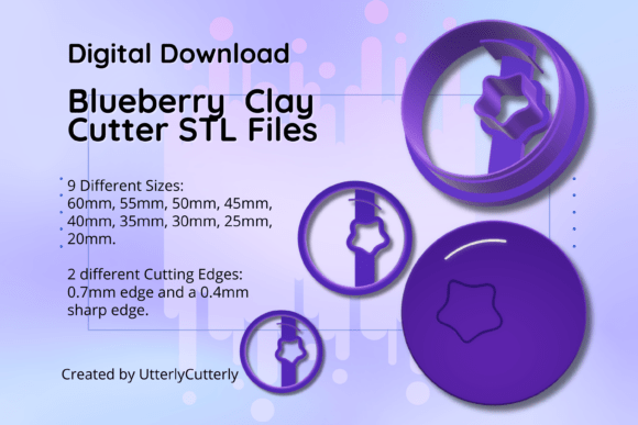 Discover the Ultimate Blueberry Clay Cutter STL Files for Your Creative Projects
