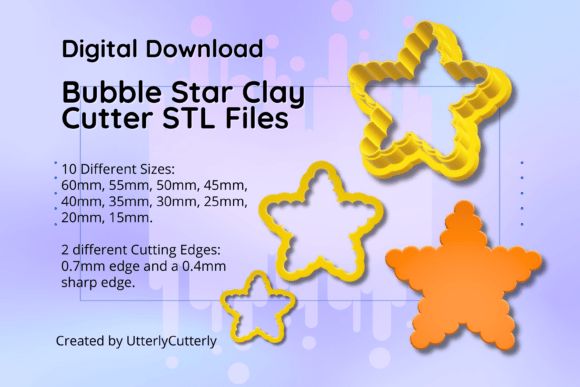 Discover the Versatile Bubble Star- Frill Cutters