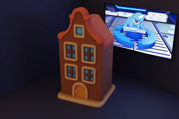 Dutch Canal House: A 3D Printable Model for Workflows and Creativity
