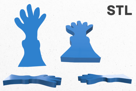 Enhance Your Design with Cartoon Hand