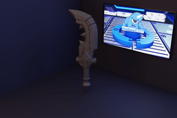 Knife with Spikes: A Unique 3D Print Design