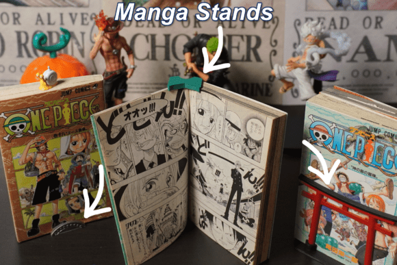 Level Up Your Manga Display with 3D Printable Stands