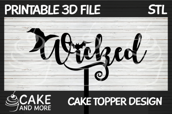 Spook Up Your Halloween Bakes with the Wicked Cake Topper STL