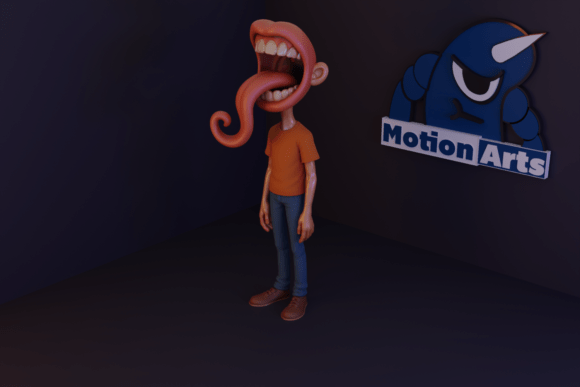The Boy with Monster Head: A Playful 3D Printing Adventure