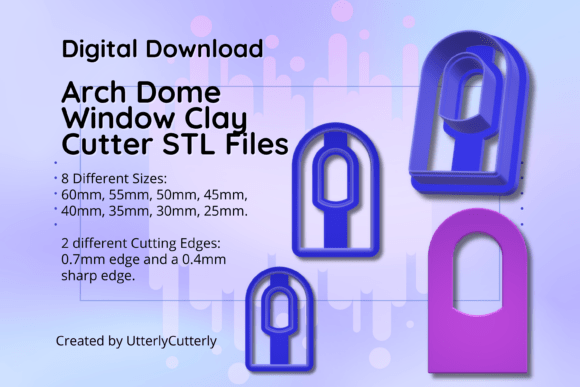 Unlock Your Creativity with the Clay Cutter STL File Dome Arch Donut 1-